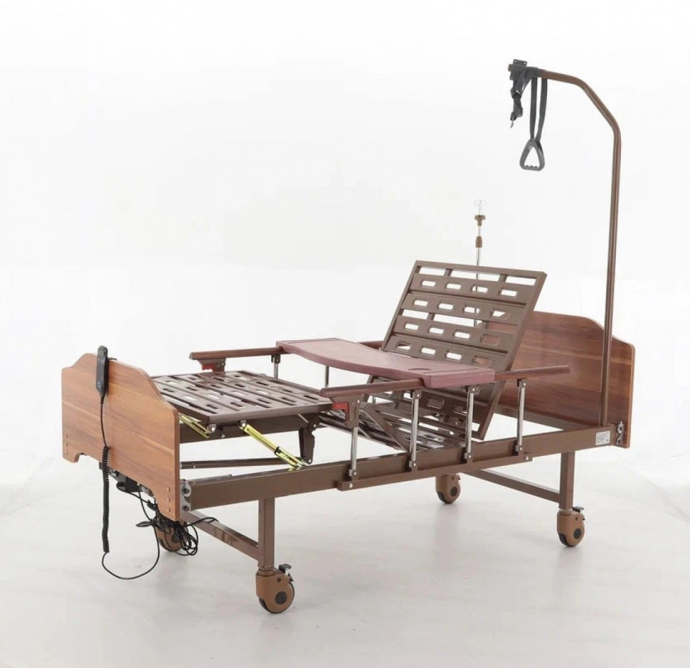 Кровать электрическая BELBERG Pandora (ЛДСП, светло-коричневый, без матраса)