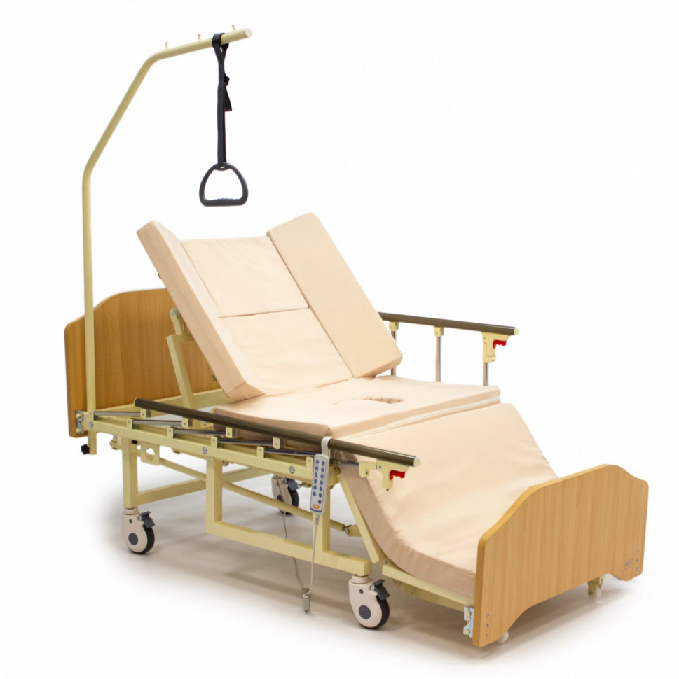 Кровать электрическая MET REVEL (17091) туалет слева (цвет бук)